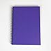 Produktbild Schutzhülle Lila Einband A3 Hochformat Spirale Wiro semi-hardback 40 Blatt all-media Cartridge Papier - 150 gsm fsctm ökologischen Cartridge Papier - geeignet für Bleistifte, Kugelschreiber, Marker, Tinten, leichte Waschungen mit Aquarellen, Gouache