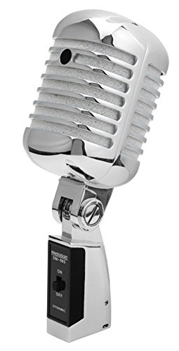 Pronomic DM-66S Elvis micrófono dinámico plata
