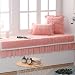 Produktbild HUIYUE Volltonfarbe Plüsch Bay Window pad,Verdickt Anti-rutsch Fensterbank pad,Schlafzimmer Balkon pad Erker-Kissen Maschine waschbar-A 80x160cm(31x63inch)