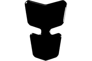 BIKE-label Protège-réservoir 3D Autocollant pour moto Protection de réservoir Protection de peinture noir X502018VA