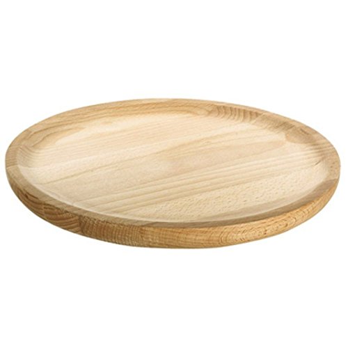 Ruibal – Holzteller Rund – Holzplatte – Kiefer – Set 6 – Ø 20 cm - 5