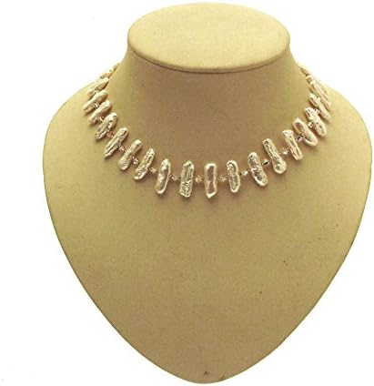 Fresh Water Pearl White Necklace with crystal