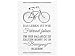 Produktbild 42x30cm HOLZSCHILD XXL Shabby Vintage Schild DAS LEBEN IST WIE FAHRRAD FAHREN Wandtafel