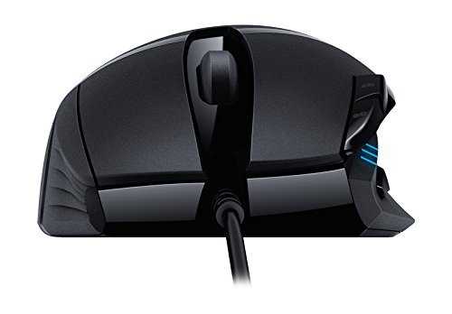 Logitech G402 - Rat  n para gaming con 8 botones programables Hyperion Fury  color negro