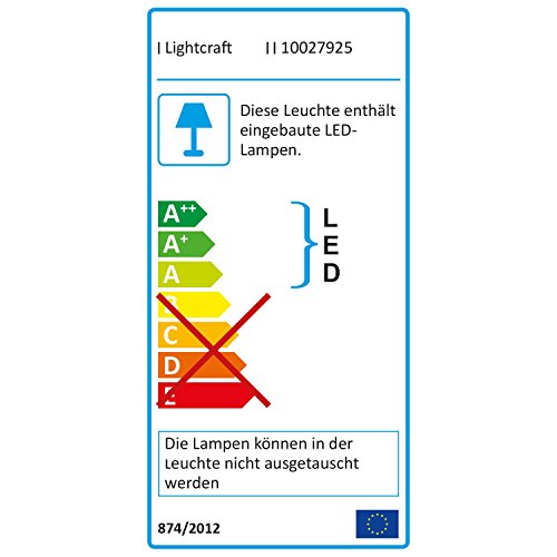 Lightcraft High Bright Fluter LED Hallenstrahler (150 Watt, großer Abstrahlwinkel, hoher Wirkungsgrad, niedriger Stromverbrauch, Aluminium) silber - 2