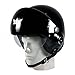 Gods Squadron Open Face Helmet with Twin Visors (Glossy Black) RS.2499.00