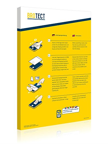 2x BROTECT HD-Clear Schutzfolie passend für Huawei MediaPad M3 Lite 10, Kristallklar, Kratzfest, Schmutzabweisend - 3
