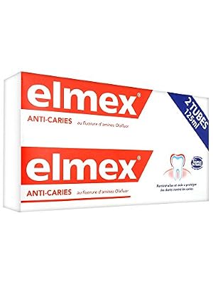 Elmex Dentifrice Protection Caries Lot de 2 x 125 ml
