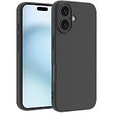 GGM GİYİM &amp; AKSESUAR iPhone 16 ile Uyumlu İ&ccedil;i Kadife Kamera Korumalı Lansman Silikon Kılıf İnce Yapılı Tam Koruma Sağlayan Ka