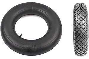 ELKOZA Multipurpose Tyres 4.00-6 2PR Tyre & Tube Sack Barrow Wheels Trailers, wheelbarrows, Karts, Sack Truck Wheels, Lawn Movers, Hand Trucks (1X Set of 4.00-6 2PR Tyre & Inner Tube)