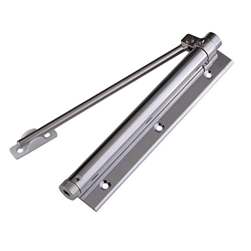 Preisvergleich Produktbild SHIEM Pufferfeder Tür Automatische Türschließer Aluminiumlegierung Tür und Fenster Unsichtbare Unterstützung Stange Rückholgerät Frei Stanzen Puffer Tür Näher