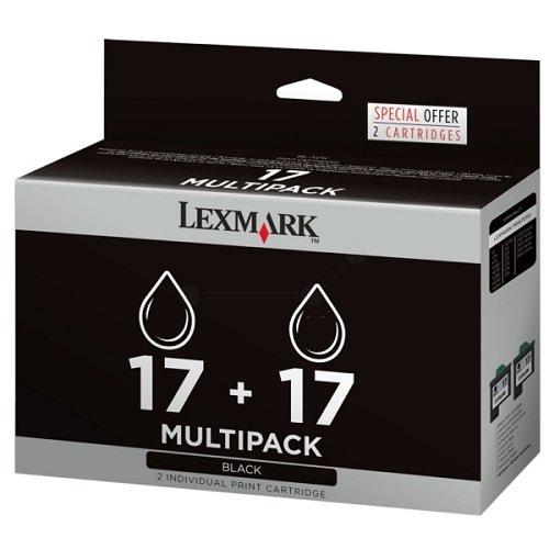 Lexmark 80D2954 Cartouche d'encre d'origine Pack de 2 Noir