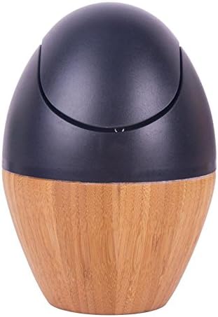 LIUMAOQINGMini Creative Desktop Bamboo Trash Can Dining Room Living Room Desk Stool Garbage Bar Storage Reception