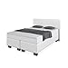 Produktbild Designer Boxspringbett 140x200 160x200 180x200 Doppelbett Polsterbett Bett Hotelbett Kunstleder (140x200)