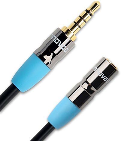 AUX Audio Cable, INNOVAA Universal Stereo Audio Male to Female 3.5mm AUX Cable - 15 Feet
