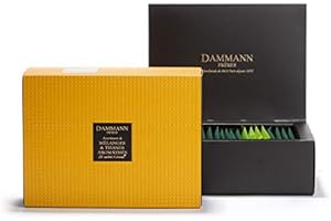 PASSERINI PASTICCERIA A MILANO DAL 1919 Dammann coffret cadeau "Topaze" avec 20 sachets de mélanges pour infusion - Dammann Frères