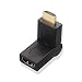 Gold Plated 90 Degree HDMI Male to Female Adapter RS.289.00