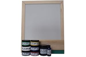 Hunt The Moon Screen Printing Kit with Photo Emulsion, Medium A4 Deluxe