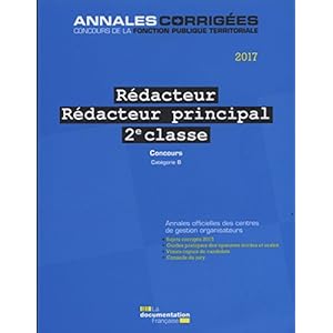 Rédacteur, Rédacteur principal 2e classe : Concours externe, interne, 3e concours, catégorie B Livre en Ligne - Telecharger Ebook