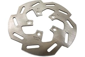 STREETPARTS24 Bremsscheibe hinten passend für Peugeot Speedfight 3/4 50cc (195 x 58 x 3 mm) – Ersatz in top Qualität