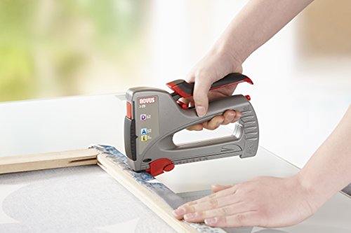 Novus Handtacker J-29 high performer, Zink-Druckguss-Gehäuse, Verarbeitung von Fein- bzw. Flachdrahtklammer, sowie Hammertacker-Klammern, Unterlademechanik mit Sicherheitsentriegelung, Klammersichtfenster uvm, 030-0432 - 2