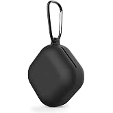Samsung Galaxy Buds Core İle Uyumlu Silikon Renkli Kılıf (Siyah)