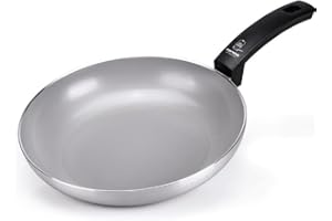 Moneta Innova Padella 30cm, rivestimento naturale FineGres (NO PFAS), anche per induzione, 100% Made in Italy