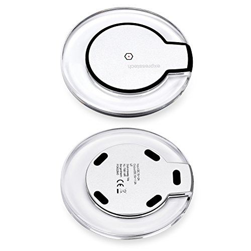 Expresstech Cargador Inal mbrico Qi Carga R pido cargadores por inducci n para Samsung S6 S6 Edge S7 S7 Edge Nexus 4 5 6 7 2013 HTC 8X Android y dispositivos compatibles con Qi Todo reviews Expresstech Cargador Inal mbrico Qi Carga R pido cargadores por inducci n para Samsung S6 S6 Edge S7 S7 Edge Nexus 4 5 6 7 2013 HTC 8X Android y dispositivos compatibles con Qi Todo