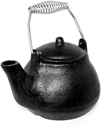 Wood Burning Stove Humidifier Cast Iron Kettle Tea Pot - Restore The Balance!!