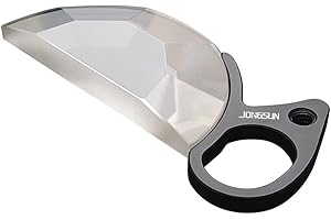 JONGSUN Filtro de efecto especial de mano de 79 mm, caleidoscopio semicircular, prisma, filtro óptico de vidrio para lentes de cámara, accesorios (79 mm)