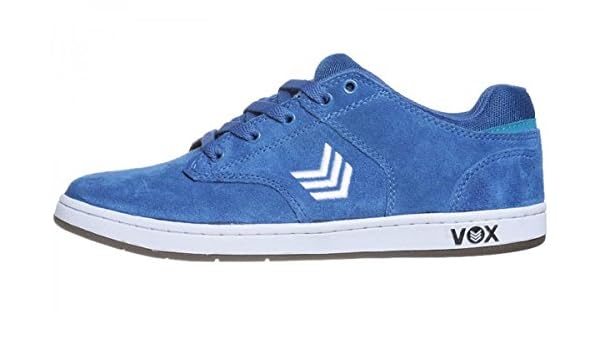 blue skate shoes