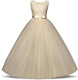 AGOGO Mädchen Kinder Kleider Festlich Brautjungfern Kleid...