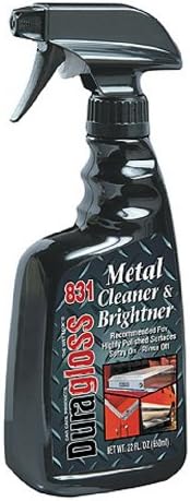 Duragloss 831 Metal Cleaner and Brightener - 22 oz. by Duragloss
