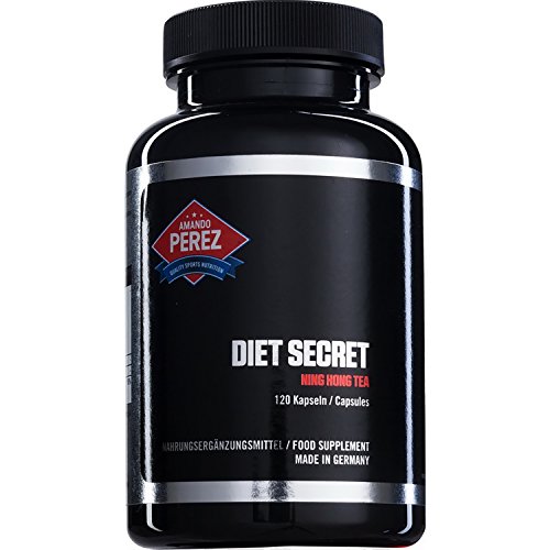 Diet Secret - Ning Hong Tea - Quemadores de grasa y supresor del apetito - 120 cápsulas