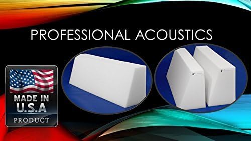 Professional Back Bolster Foam - 54x9x12 (5 TOP) 1 Piece by PROFESSIONAL ACOUSTICS FOAM