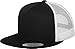 Produktbild Premium Snapback Damen Herren Classic Trucker Cap 2-Tone Rap Rapper Hip Hop panel schwarz weiß cap