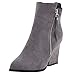 Produktbild NMERWT Damen Stiefeletten Chelsea Boots mit Blockabsatz Profilsohle Flandell Damenmode wies Starke Ferse Schuhe wasserdicht Plattform High Heel Stiefel