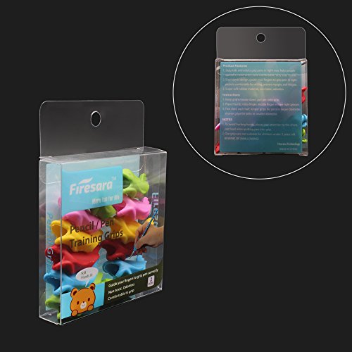 Agarrador de lapiz Firesara para los estudiantes y los ninos de pencil grips