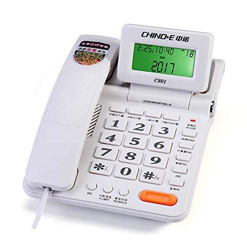 Preisvergleich Produktbild Telefon, kabelgebundenes Telefon, Headset, Headset, Schüttelkopf für Büro-Festnetz, Berechnungsfunktion, Lautstärkeeinstellung