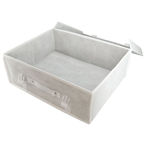 Aufbewahrungsboxe weiß groß Maße: 50 cm x 80 cm x 20 cm weiß Hangerworld - 2