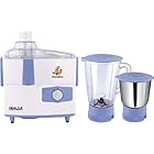 Inalsa Champion 450-Watt Juicer Mixer Grinder (White/Light Blue)