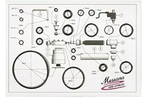 KADIDA Dichtungssatz/O-Ringe für Sahne-Automaten | Sahnemaschine | Ersatzteile | Ersatz-Set | MUSSANA für Pony, Boy, Lady