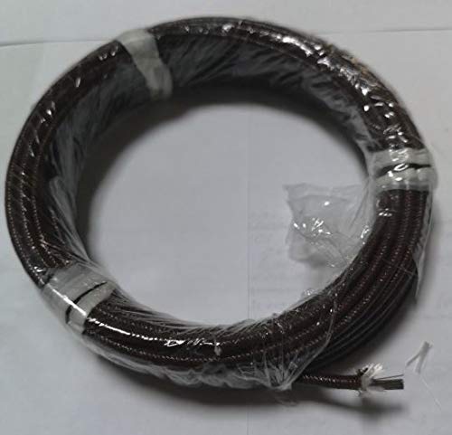 Cable de niquel de 1,5 mm de diámetro - 10 m para altas temperaturas de fibra de vidrio