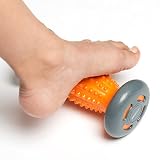 Rodillo de masaje para los pies para fascitis plantar, talón y aliviar el dolor en el puente del pie. El estrés y la relajación, a través de terapia de puntos gatillo incluye e-book descargable Reflexología por natural chemistree