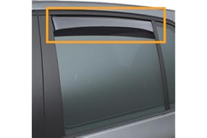 CLIMAIR Hintere Windabweiser (1 Set) für die Fahrer und Beifahrerseite-CLI004M2047 passend für Citroen BERLINGO Van, TYP E/K9, 3/4/5-DOOR, 2018-