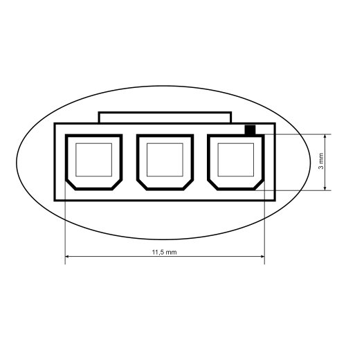 Leicke® Drucker-Netzteil für HP 0950-4466, 0957-2094, 0957-2153, 0957-2178, 0957-2166, 0957-2146, 0957-2083, 0959-2154, 0959-2177, PA8040WB-B z.B fuer Photosmart C4188 (40W; 16V/625mA & 32V/940mA; 3-Pin-Anschlußstecker) - 4