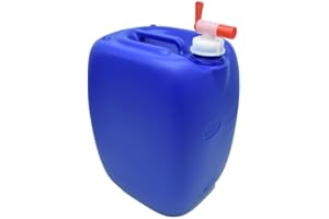 Multitanks - Bidon/Jerrycan 20 litres Bleu Vide avec Robinet aeroflow