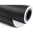 3D Carbon Fibre Vinyl Wrap Sheet Sticker for Car 24x60"