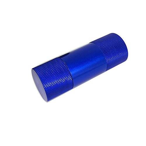 Spespo macinare e pressare erbe compressore tabacco Spice Crusher Grinder - blu rossetto design