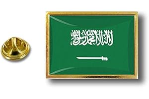 AKACHAFACTORY Akacha Spilla Pin pin's Spille spilletta Bandiera Distintivo Badge Arabia Saudita